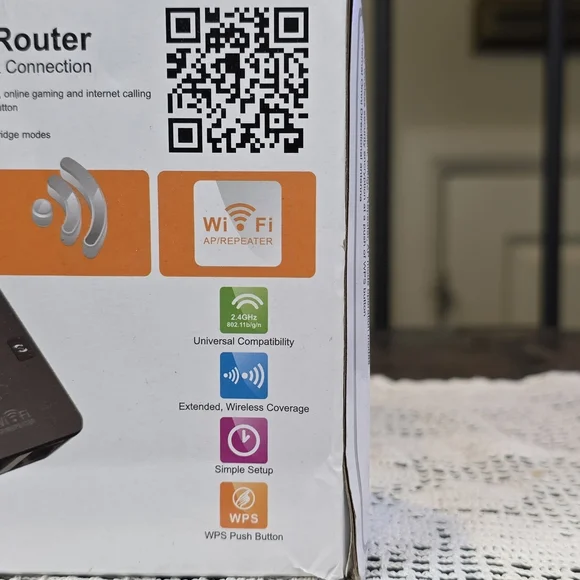 New Wireless-N Mini Router 300Mbps WiFi Repeater Signal Booster AP/Bridge - Picture 4 of 10